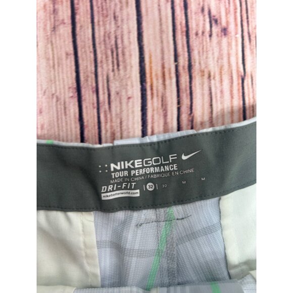Nike Golf Tour Performance Dri-Fit Plaid Golf Shorts 32 - Picture 3 of 6